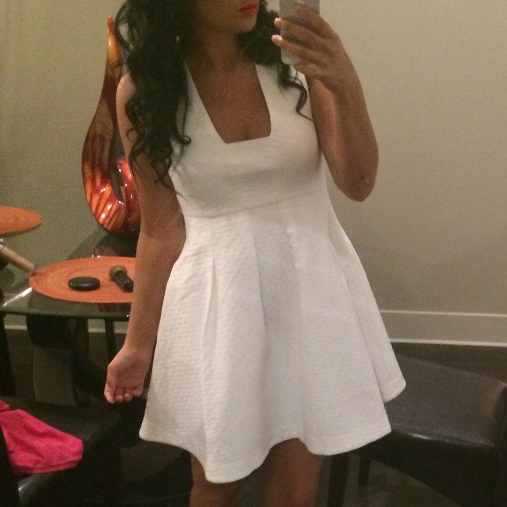 White Express Dress